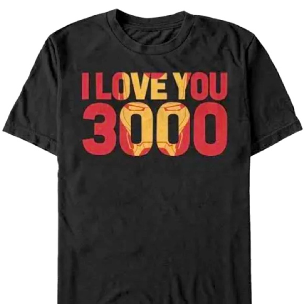 I love you 3000 Iron Man shirt